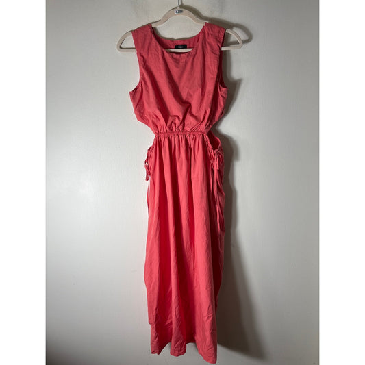 Rails Peachy Pink Sleeveless Cotton Maxi Dress Sz S
