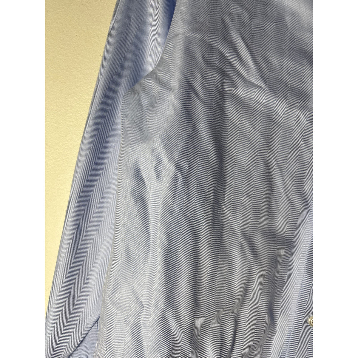 Men's Jos A Bank Reserve Light Blue Long Sleeve Button Up Dress Shirt Sz 15-32