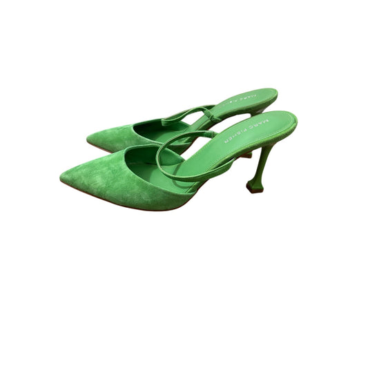 Marc Fisher Green Pointed Toe Heels Sz 9.5