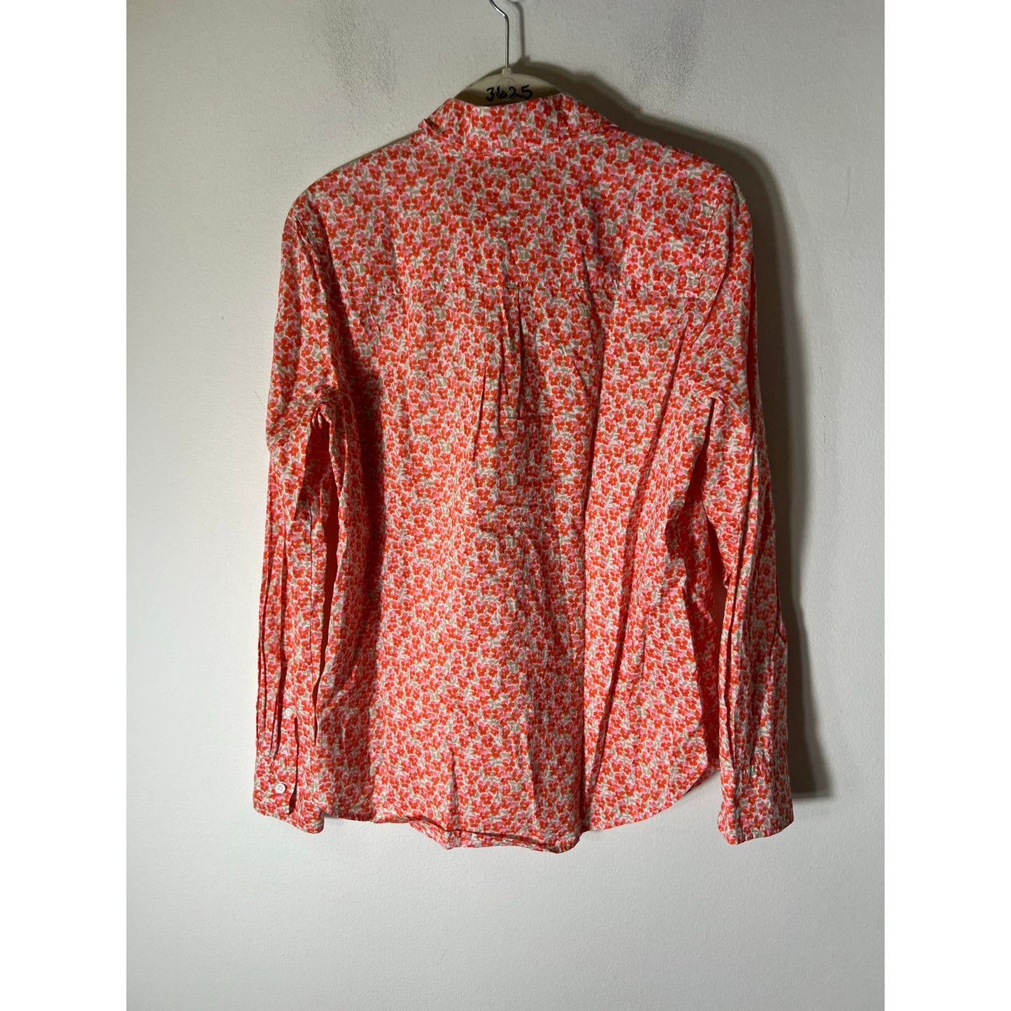 Bundle of 2 J. Crew and Talbots Long Sleeve Cotton Button Up Shirts Sz S