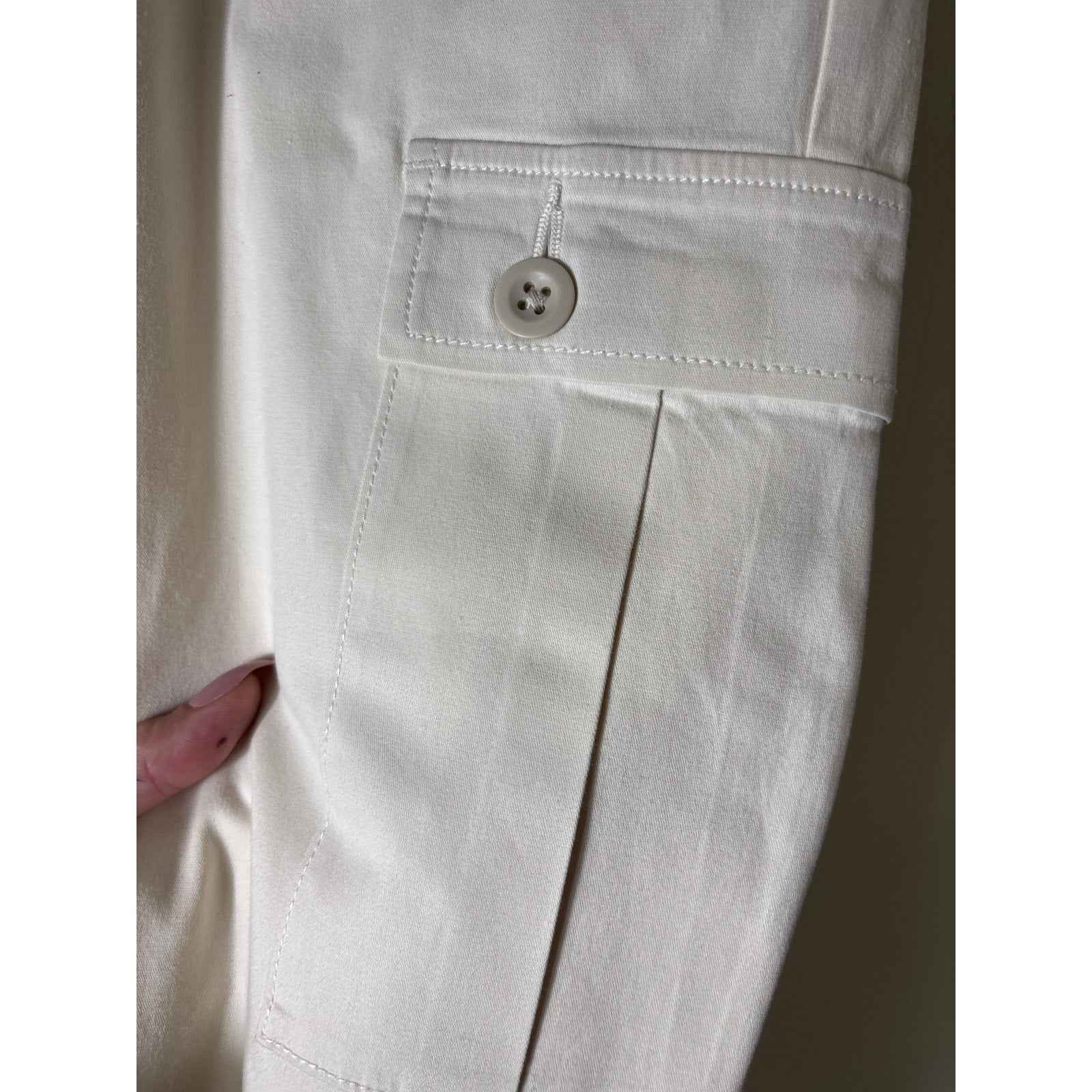 John Elliot Off White Flare Leg Pants Sz 27