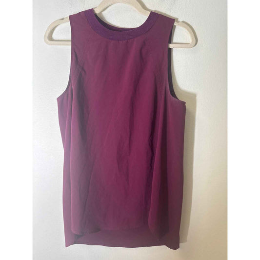Athleta Plum Athletic Bra and Sleeveless Tank Sz M