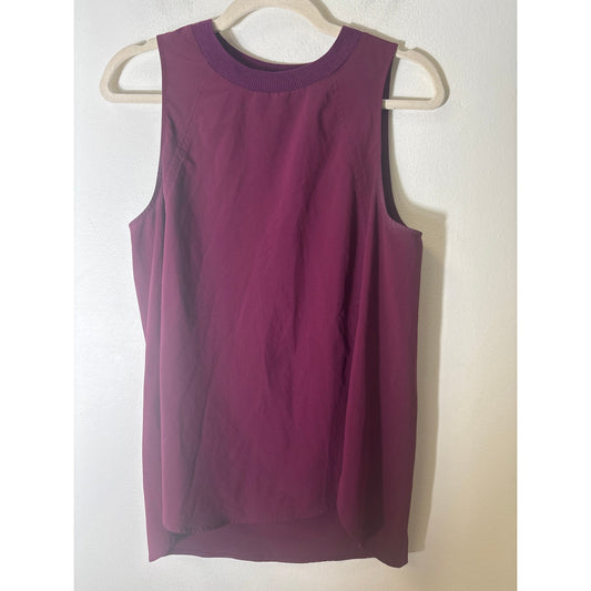 Athleta Plum Athletic Bra and Sleeveless Tank Sz M