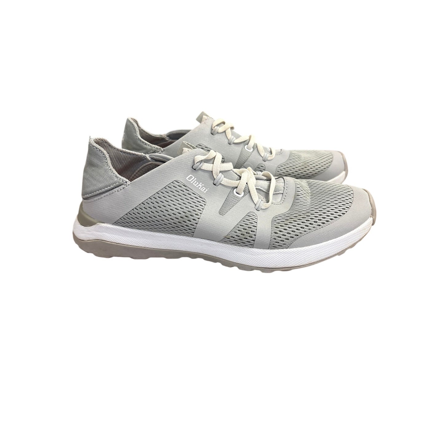 Olukai Green/Gray SLIP ON Sneakers Sz 8
