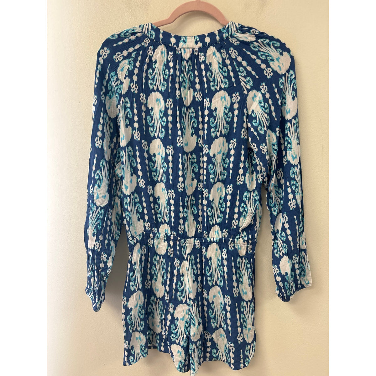NWT Lilly Pullitzer Indigo Elsa Romper Sz S