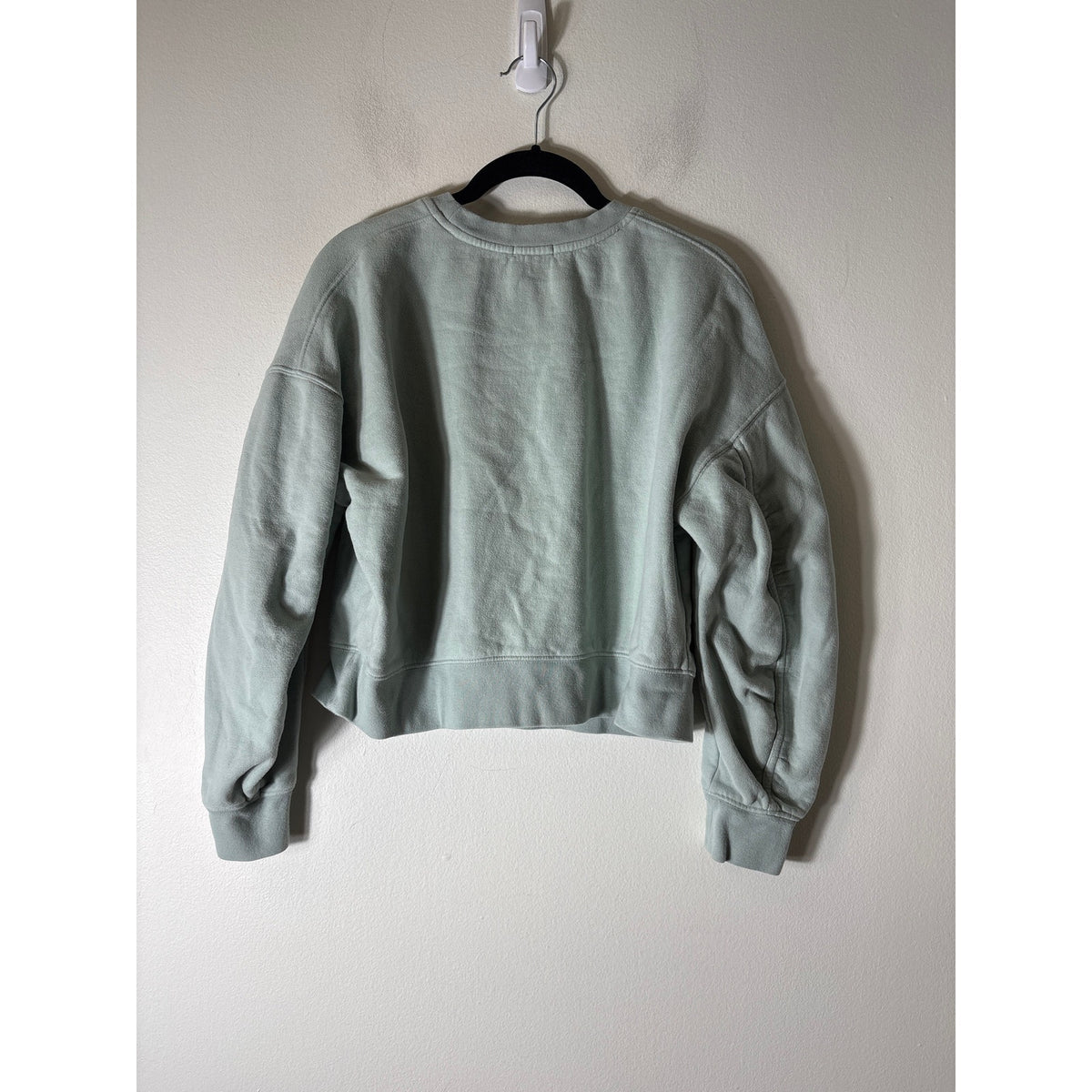 Rails Mint Green Long Sleeve Cropped Sweatshirt Sz XS
