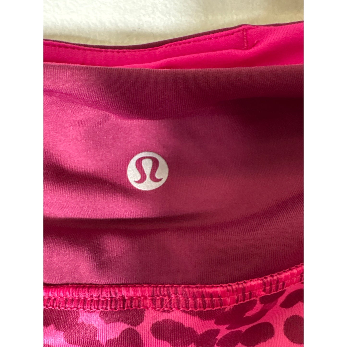 Lululemon Pink Dot Leggings Sz 6