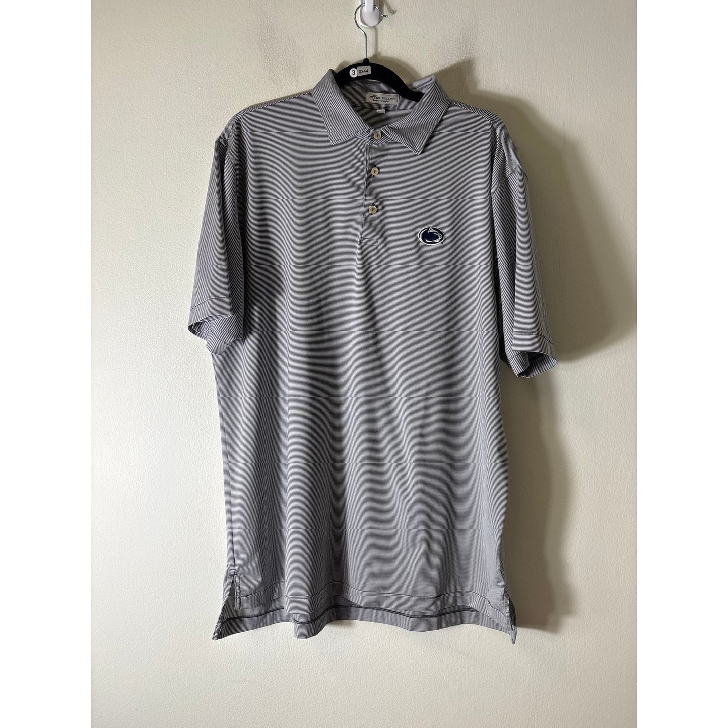 Mens Peter Millar Carolina Panthers Polo Sz XL