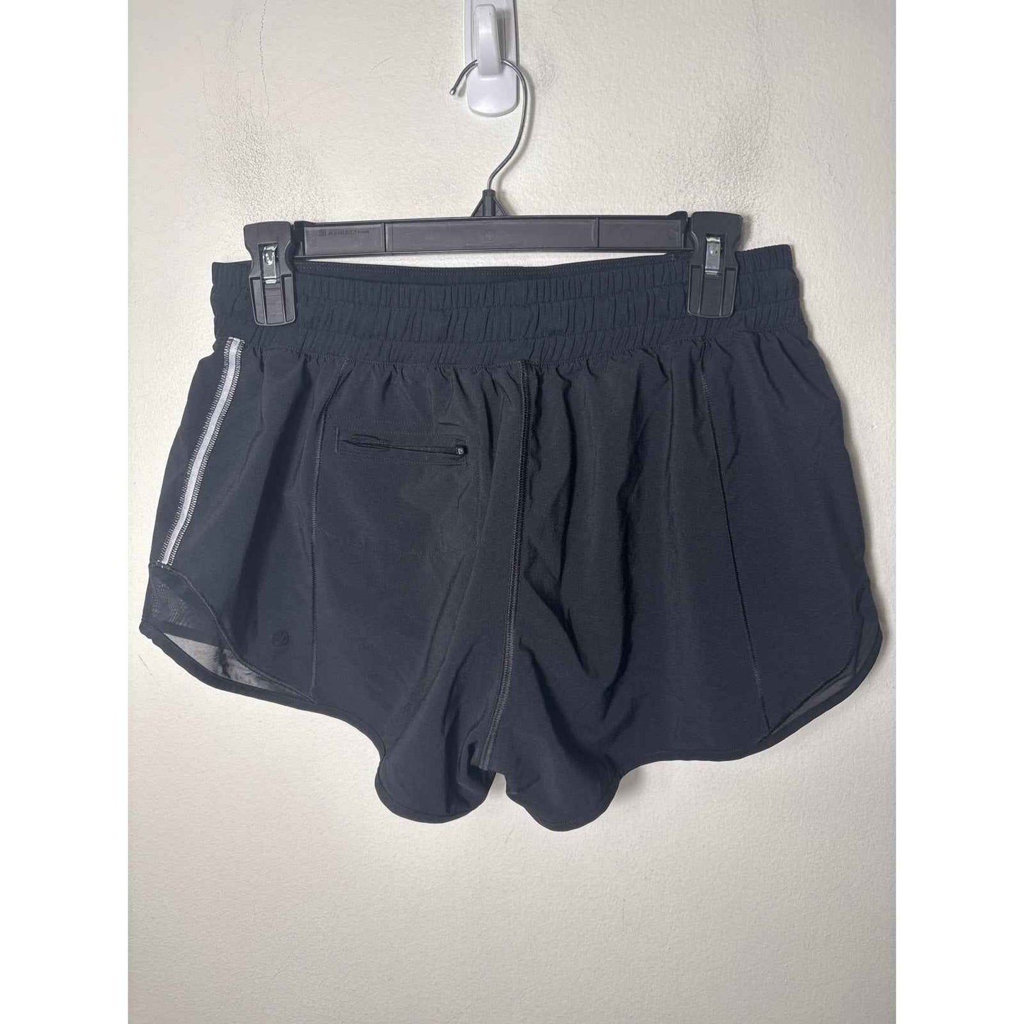 Crz Yoga Black Drawstring AThletic Shorts Sz M