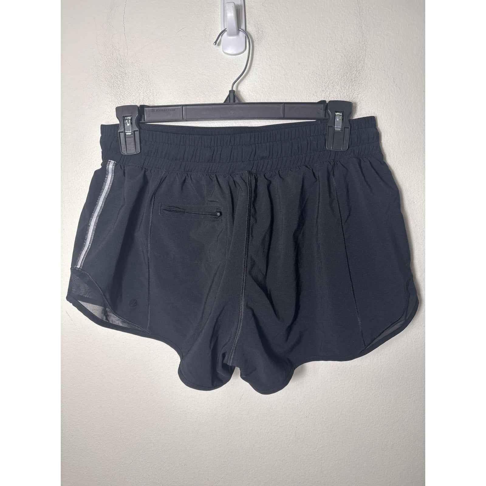 Crz Yoga Black Drawstring AThletic Shorts Sz M