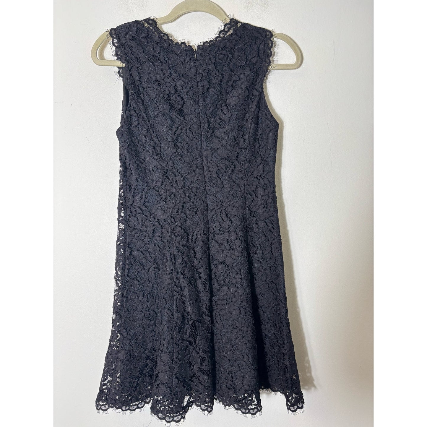 Shoshanna Black Sleeveless Knee Length Cocktail Dress Sz 4