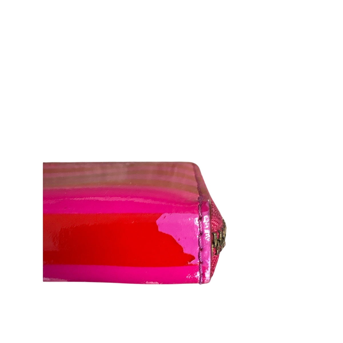 Kate Spade Red and Hot Pink Clutch 8"x4"