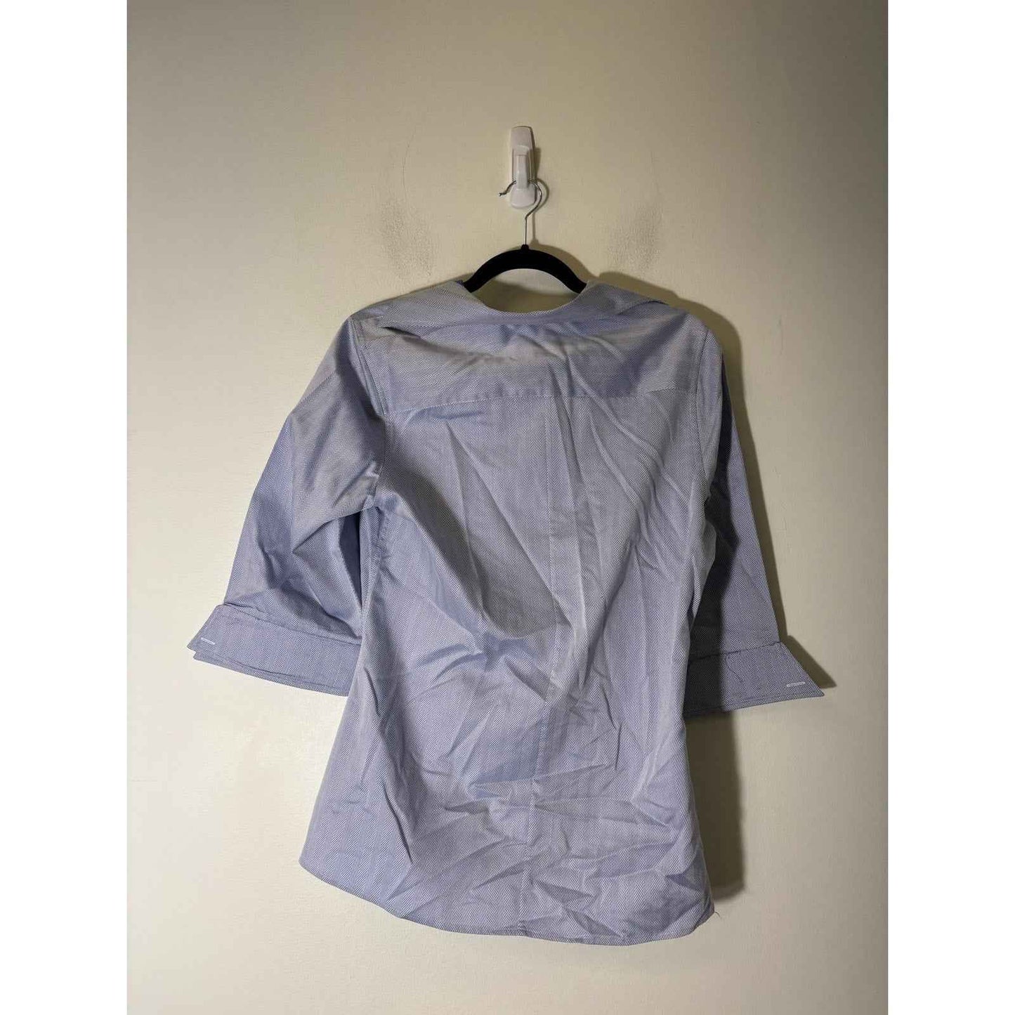 Double R Brand Light Blue Tunic Style Cotton Shirt Sz M