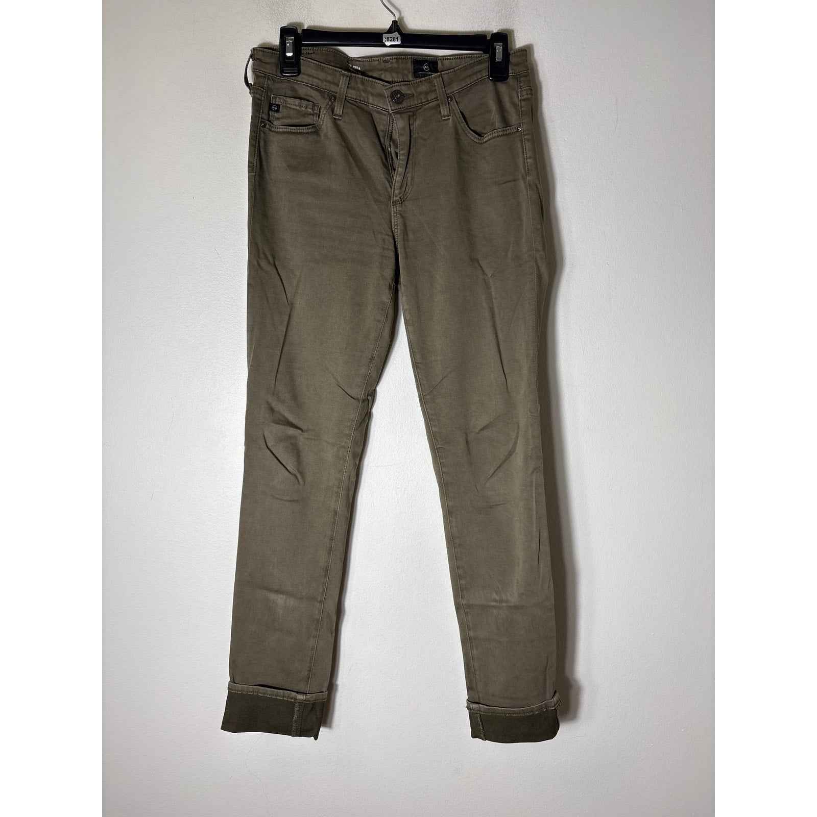 AG Army Green The Prima Cigarette Leg Sz 27