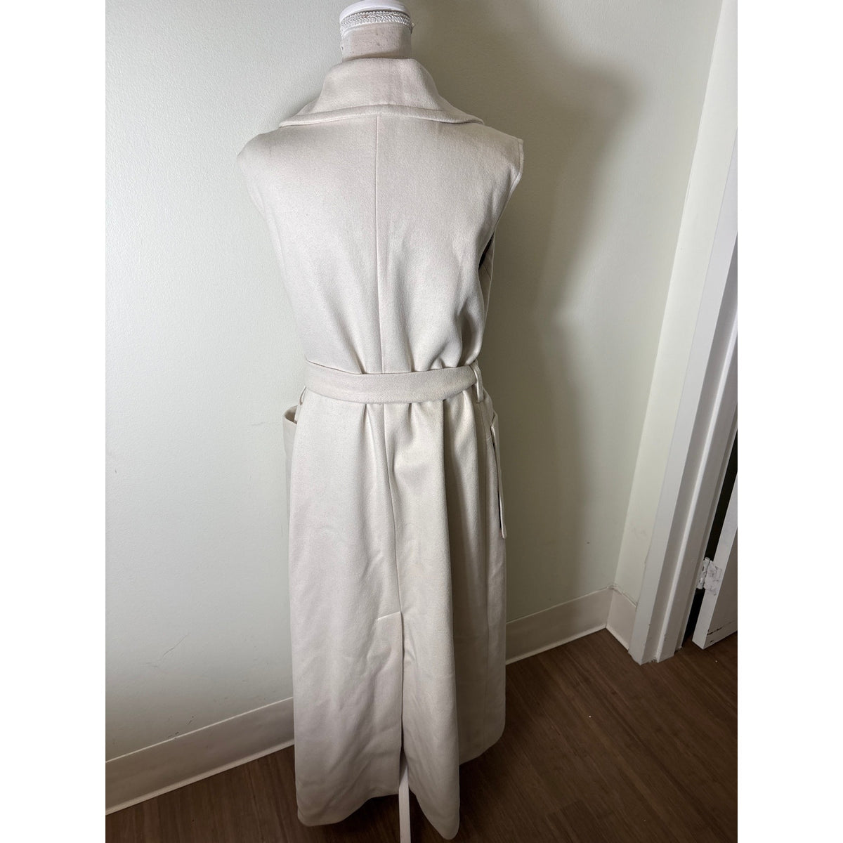 Toy G Cream Coat Vest Sz OS (One size)