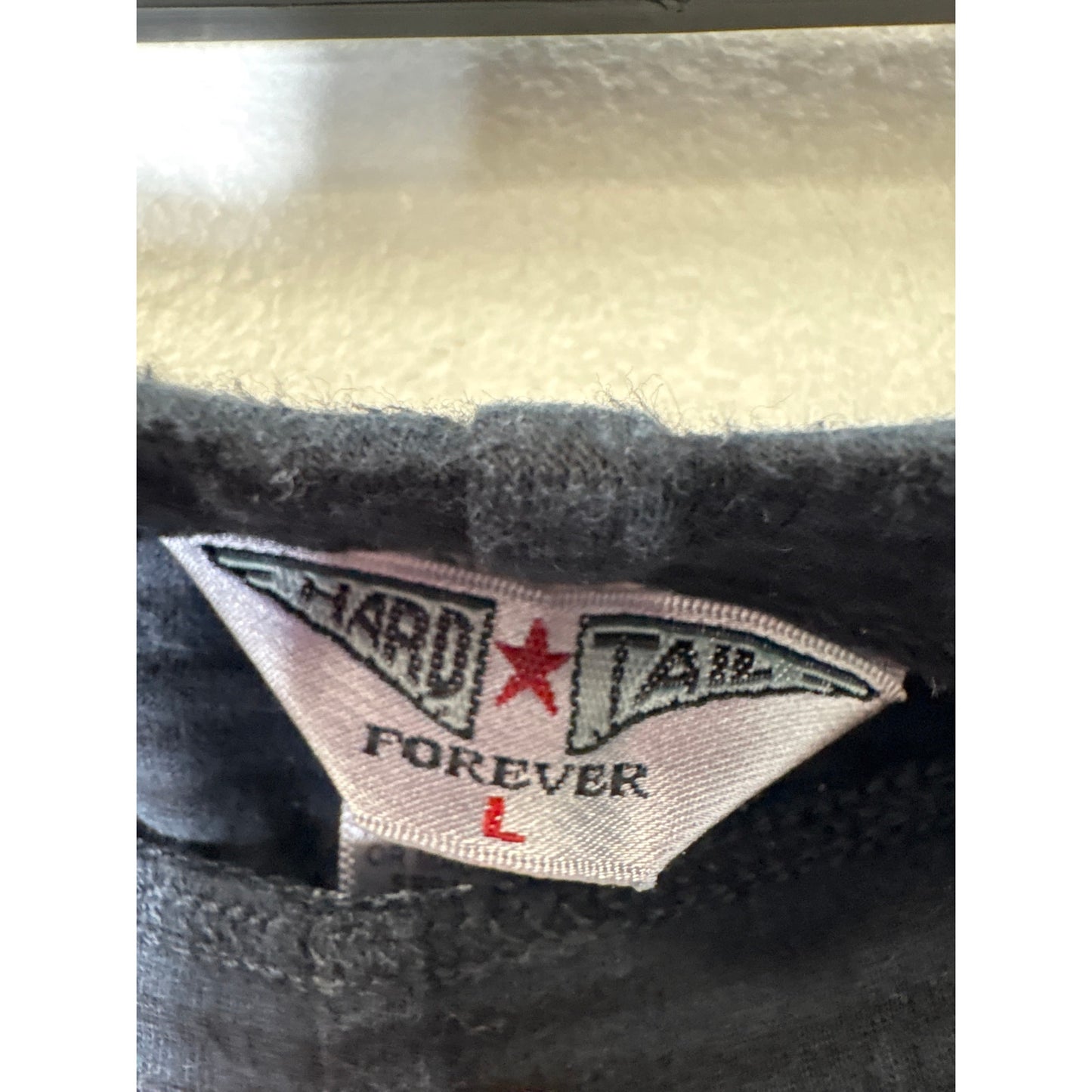 Hard Tail Black Stripe Relaxed Capri Leggings Sz L
