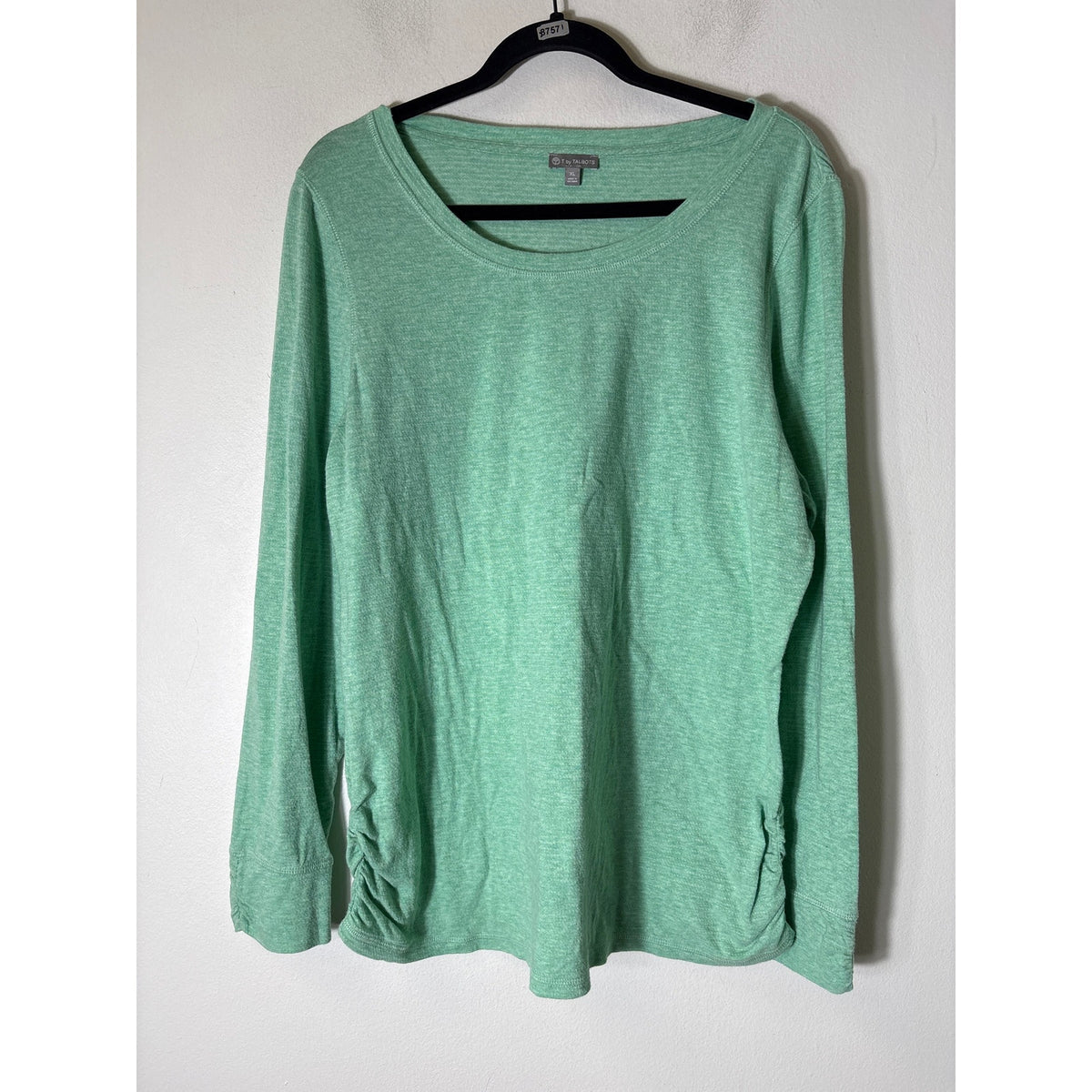 Talbots Green Long Sleeve Tee Shirt Sz XL