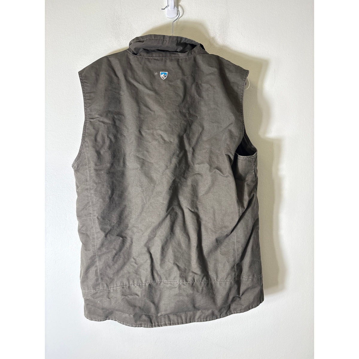 Men's Kuhl Dark Green/Gray Sleeveless Hunting Vest Sz XL