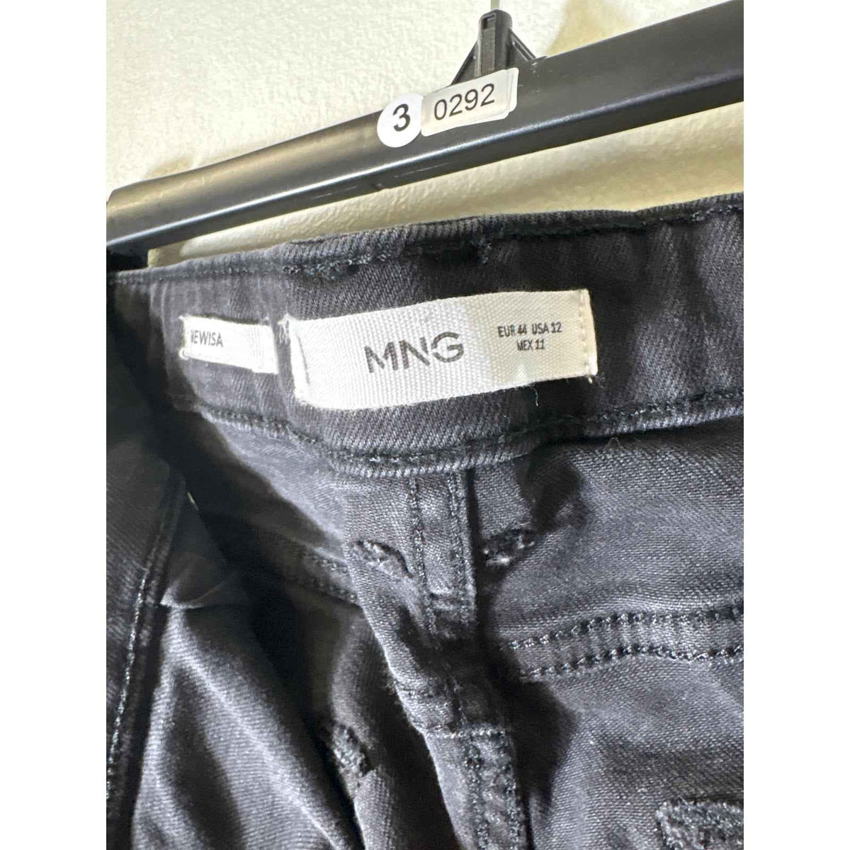 NWT Mango Skinny Mid-Waist Tight-Fit Ankle Length Jeans Sz 12