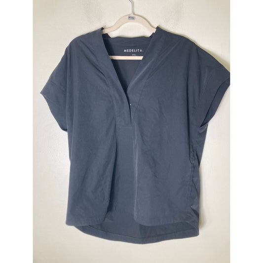 Medelita Black Shirt and Pants Set Sz S