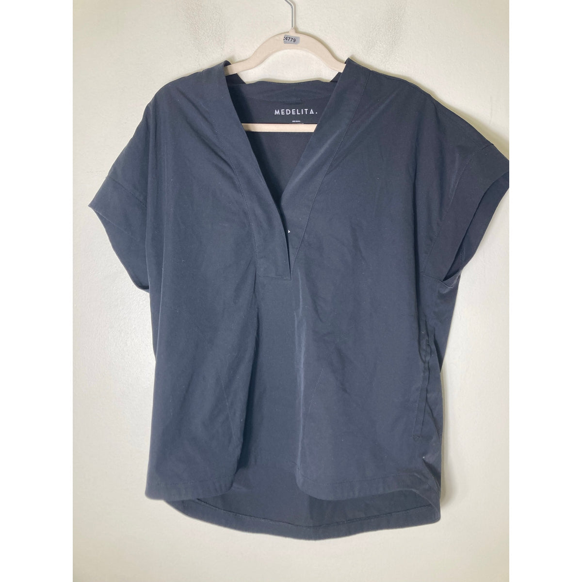Medelita Black Shirt and Pants Set Sz S