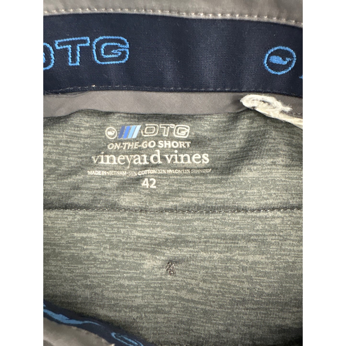 Mens Vineyard Vines On The Go Gray Shorts Sz 42