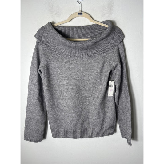 NWT Anthropologie Gray Turtleneck Sweater Sz S