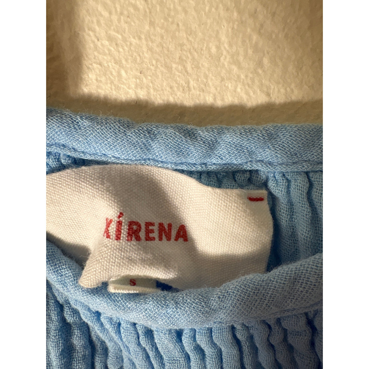 Xirena Light Blue Gauzy Maxi Dress Sz S
