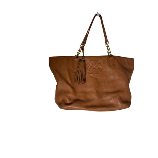 Tory Burch Thea Brown Leather Full Size Tote