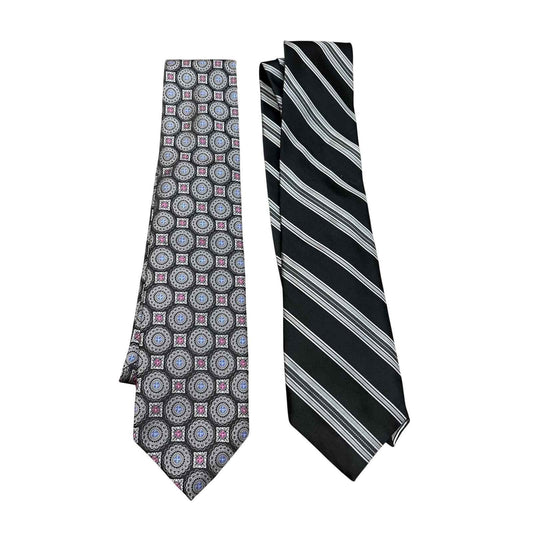 Men's Bundle of 2 Robert Talbott Hand Sewn Silk Ties