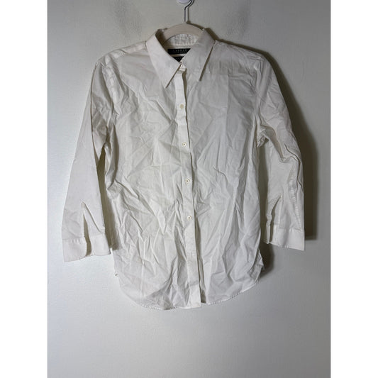 Ralph Lauren slight off-white button down.