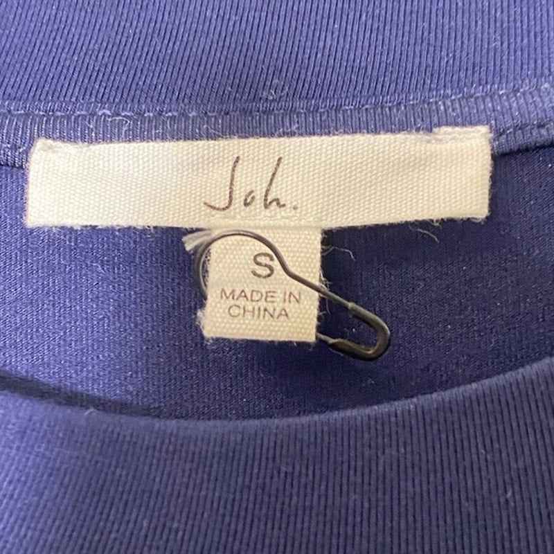 Joh Dark Blue Asymmetric Hem Dress Sz S