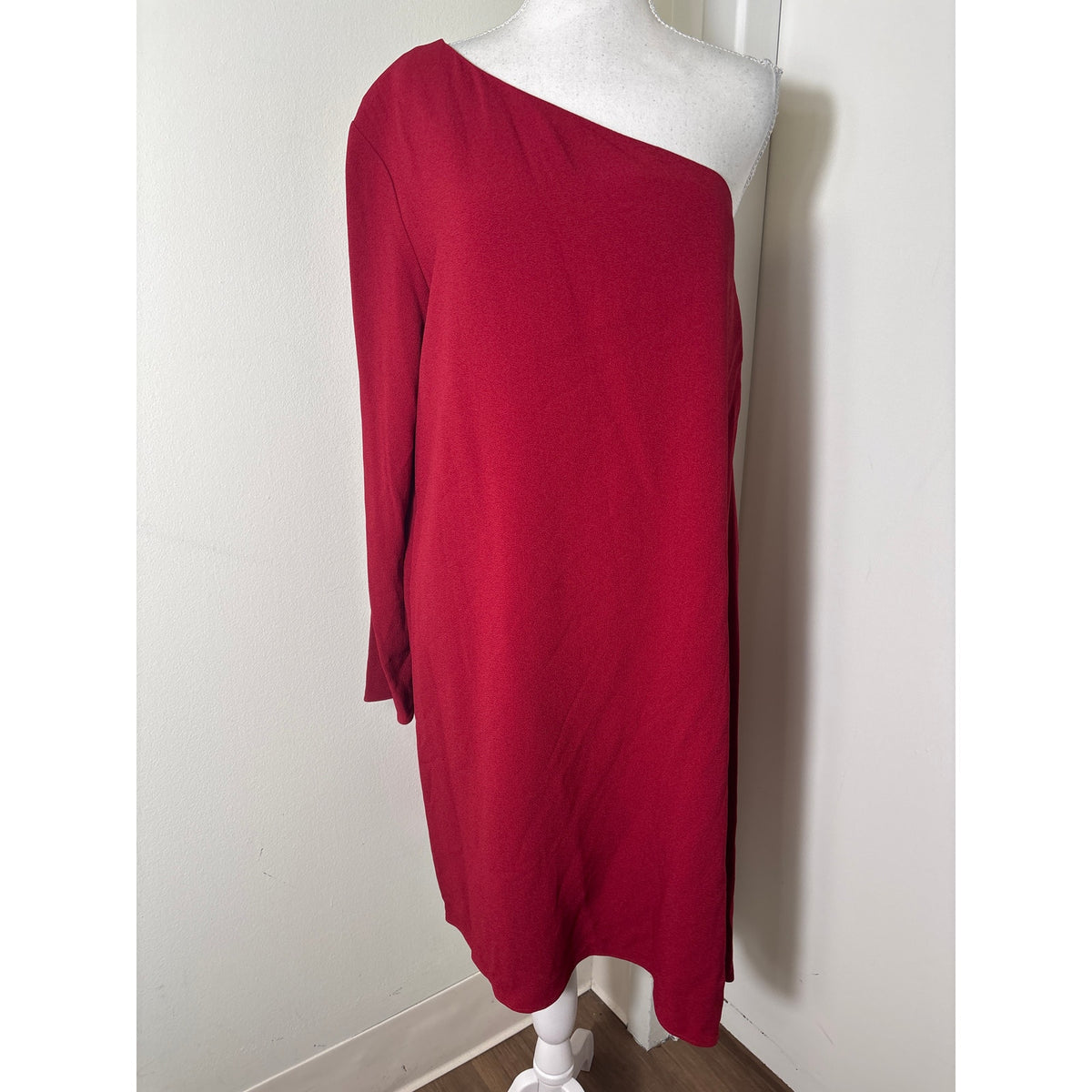 NWT Theory Crimson Red Rosina Crepe Dress Sz 12
