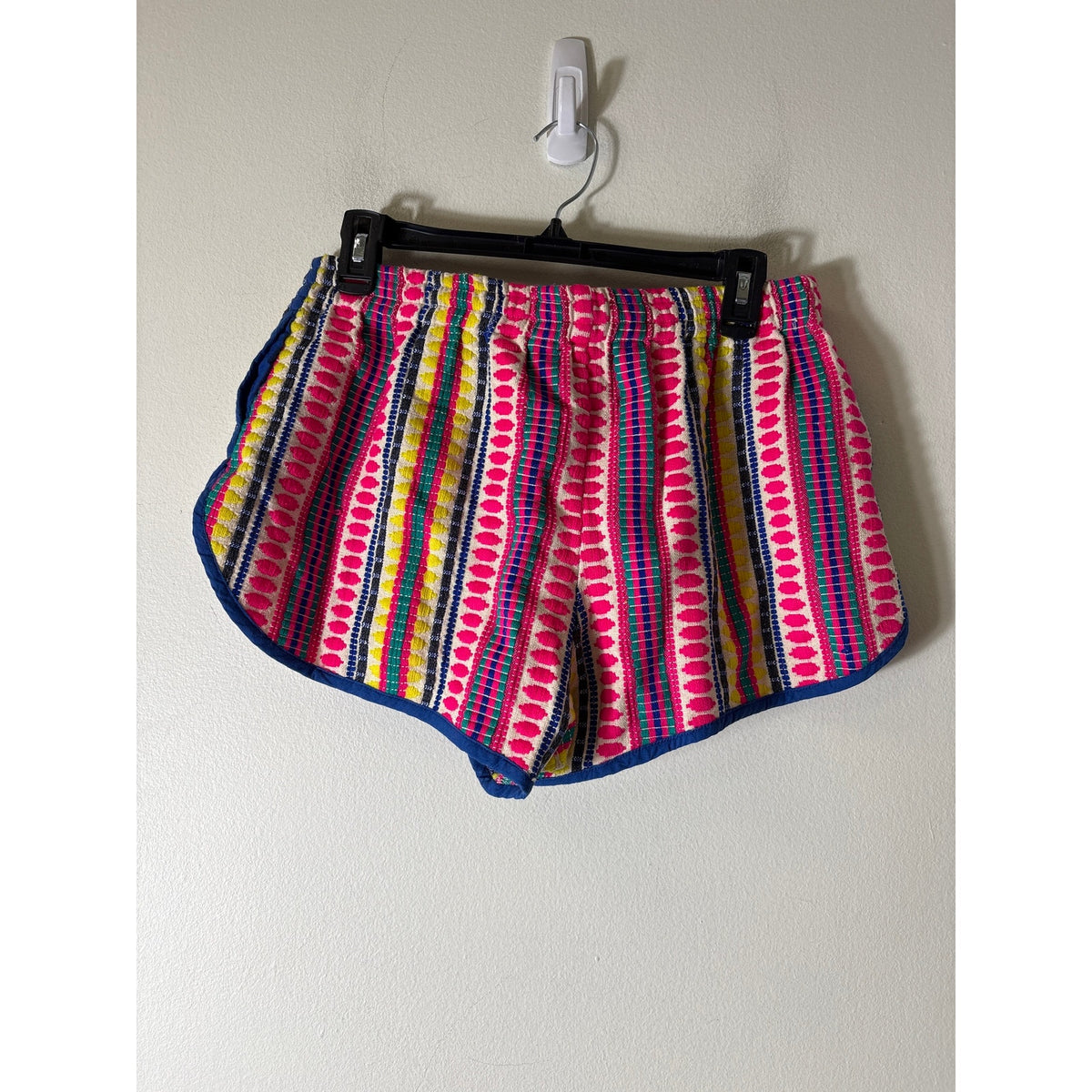 Judith March Colorful Embroidery Shorts Sz L