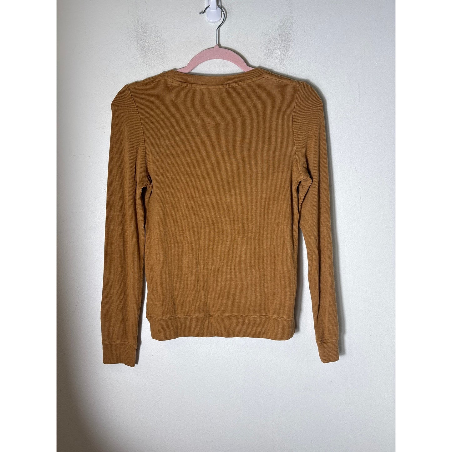 Roller Rabbit Brown Long Sleeve Ribbed Shirt and Pants Set Sz S