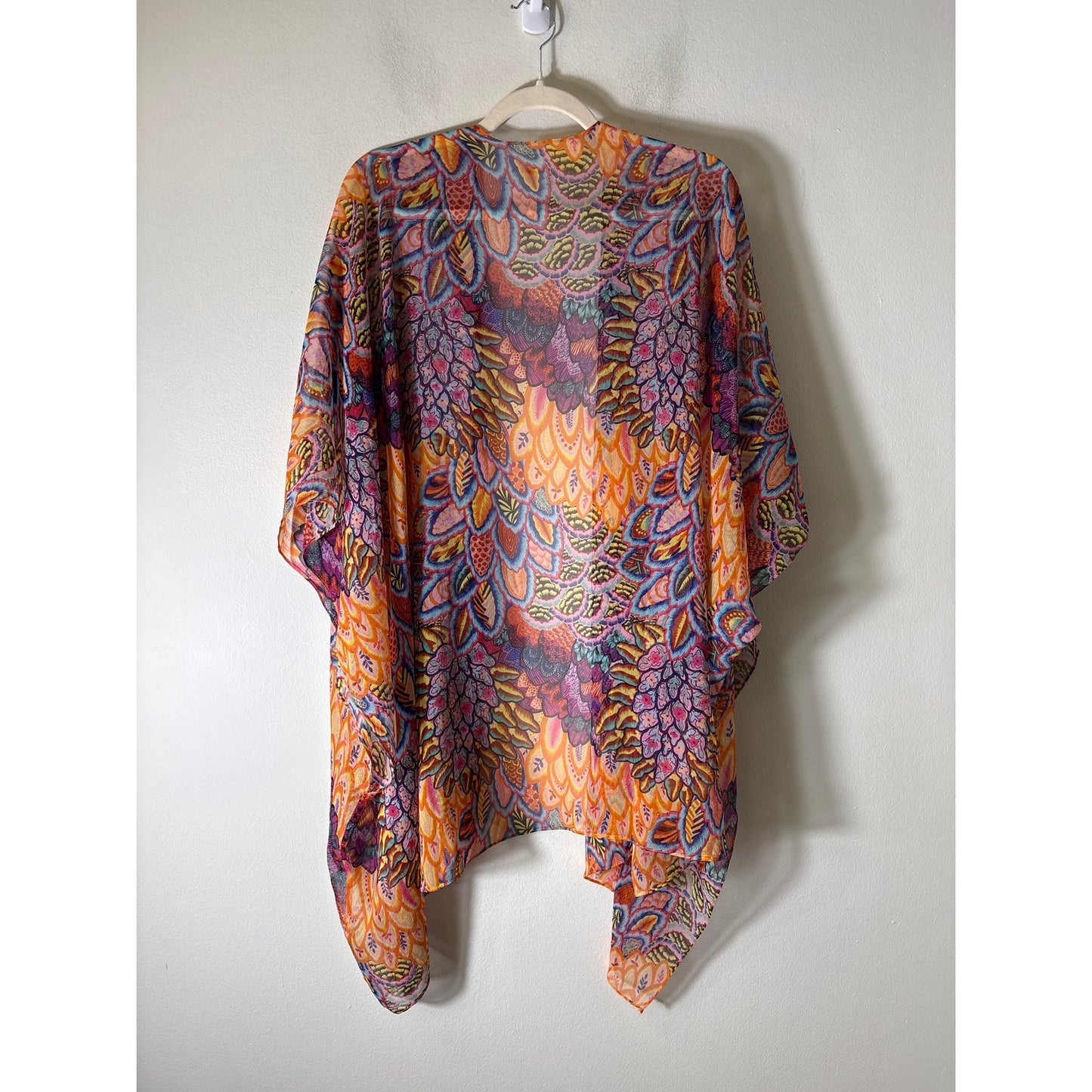 Nicole Millar Multicolor Poncho Style Scarf