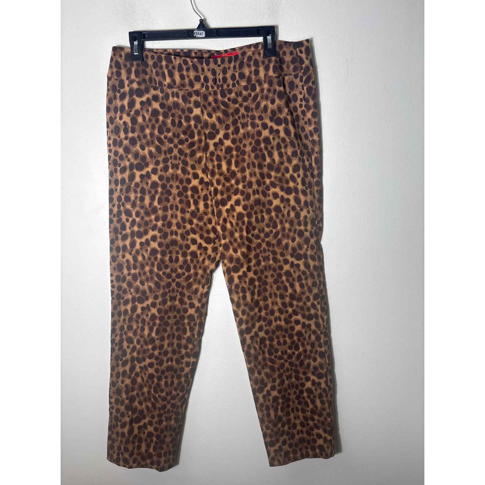 Krazy Larry Cheetah Print Slacks Sz 14