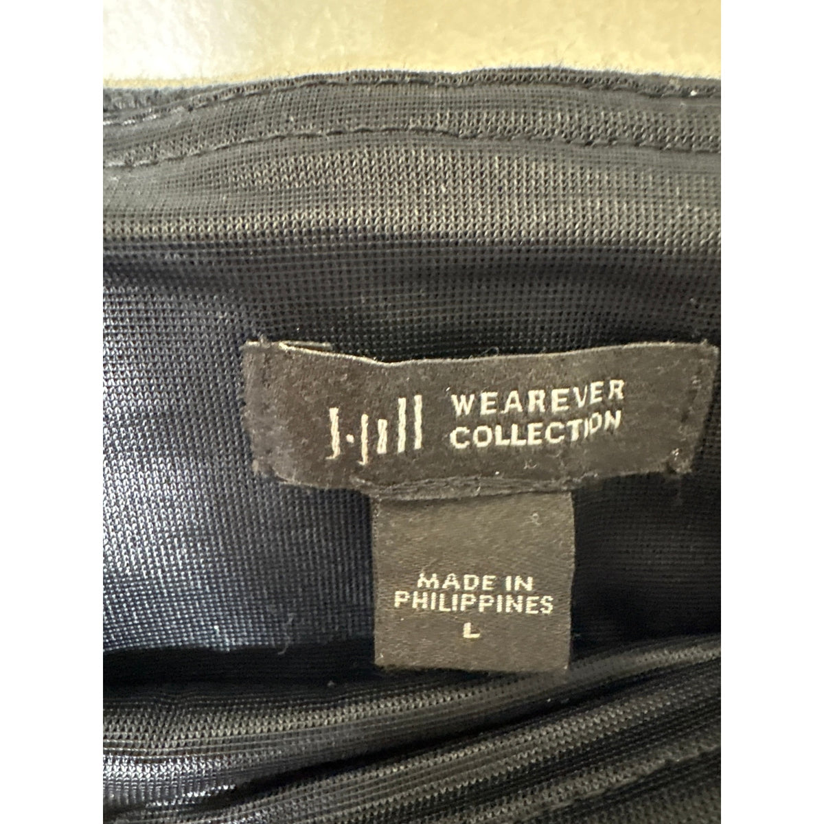 J.Jill Wearever Collection Black Pull On Fitted Pants Sz L