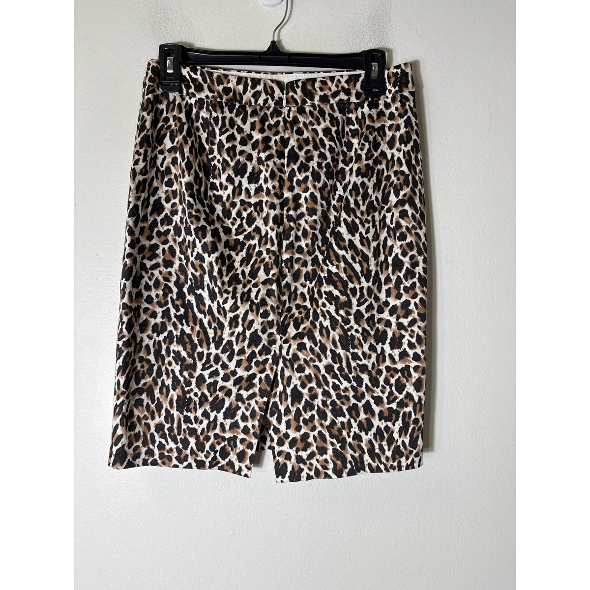 J. Crew Cheetah The Pencil Skirt Sz 2