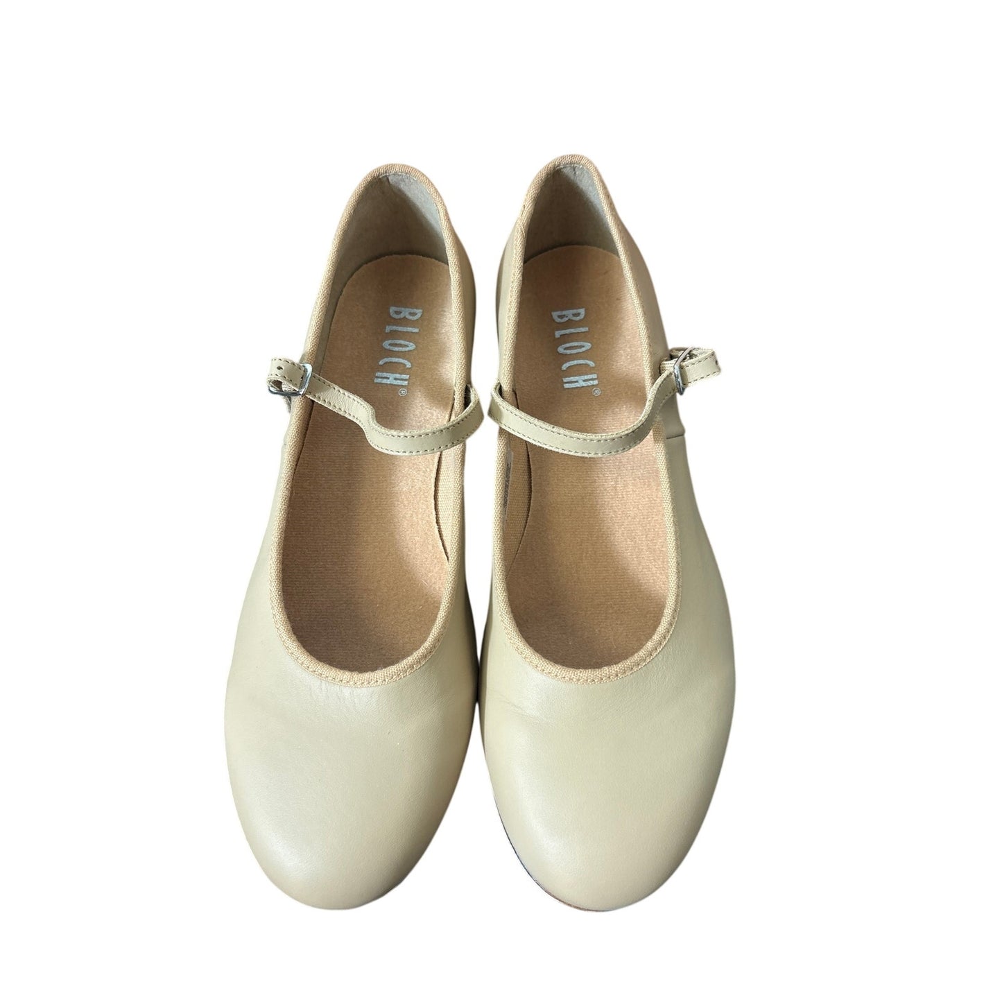 NIB Bloch Nude Tap Shoes Sz 8.5