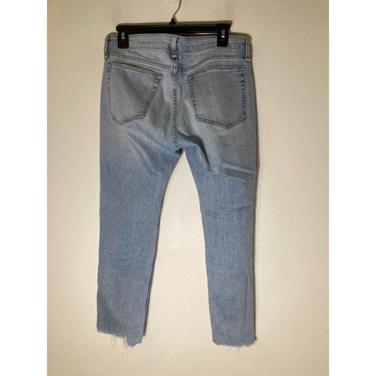 Rag & Bone Light Wash Low Rise Slim Boyfriend Denim Sz 28