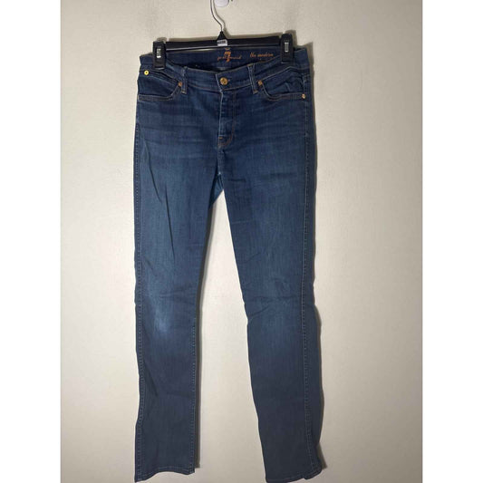 7 For All Mankind The Modern Straigh Jeans Sz 29