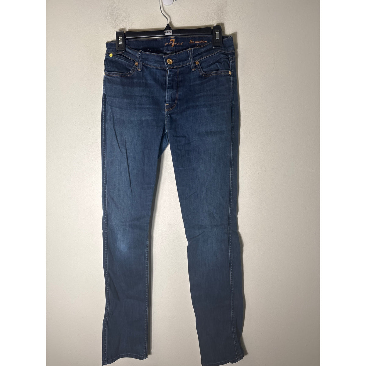 7 For All Mankind The Modern Straigh Jeans Sz 29
