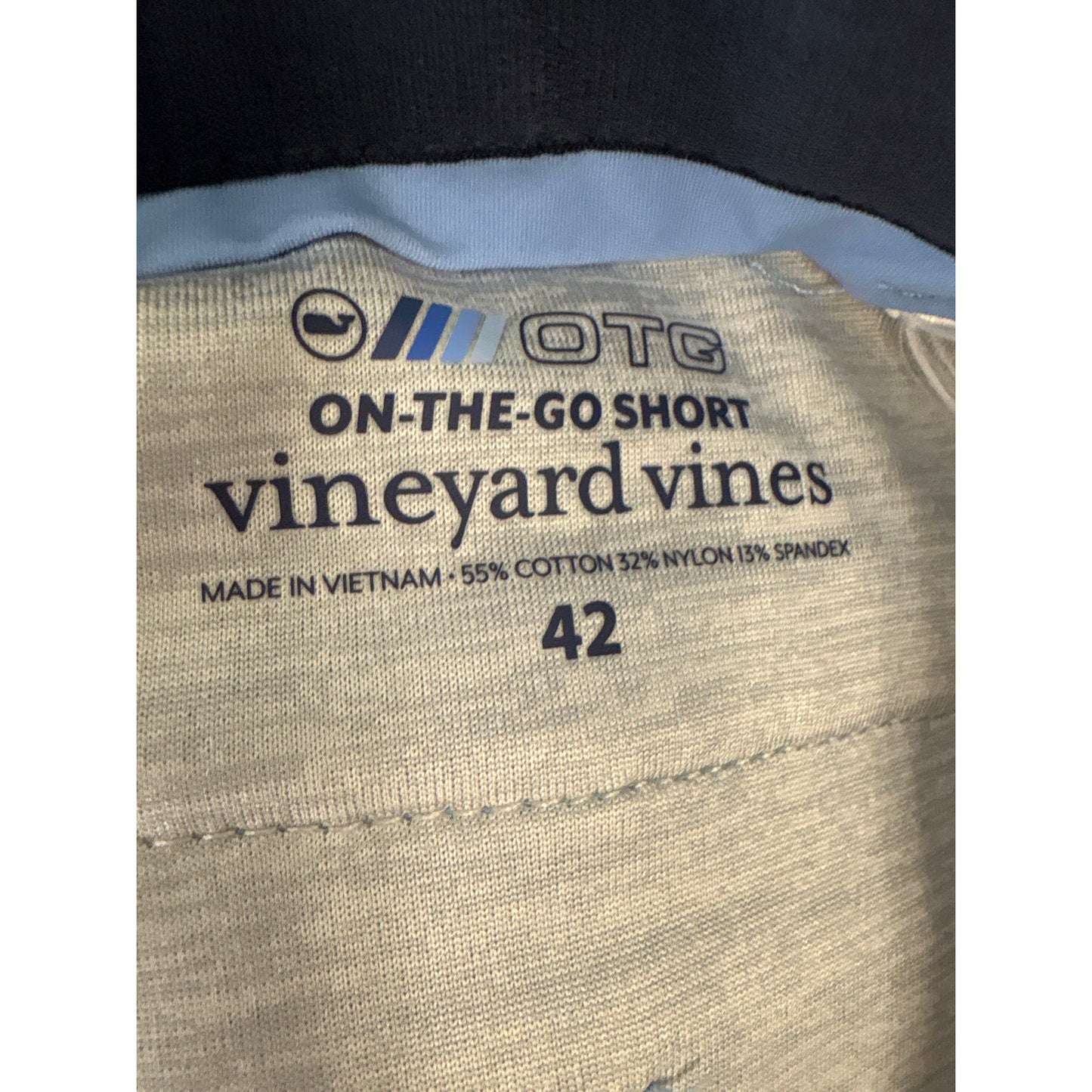 Mens Vineyard Vines On The Go Sky Blue Shorts Sz 42