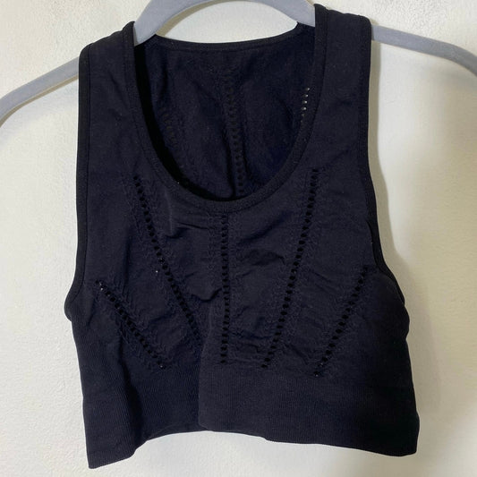 ALALA Black Workout Bra Sz S