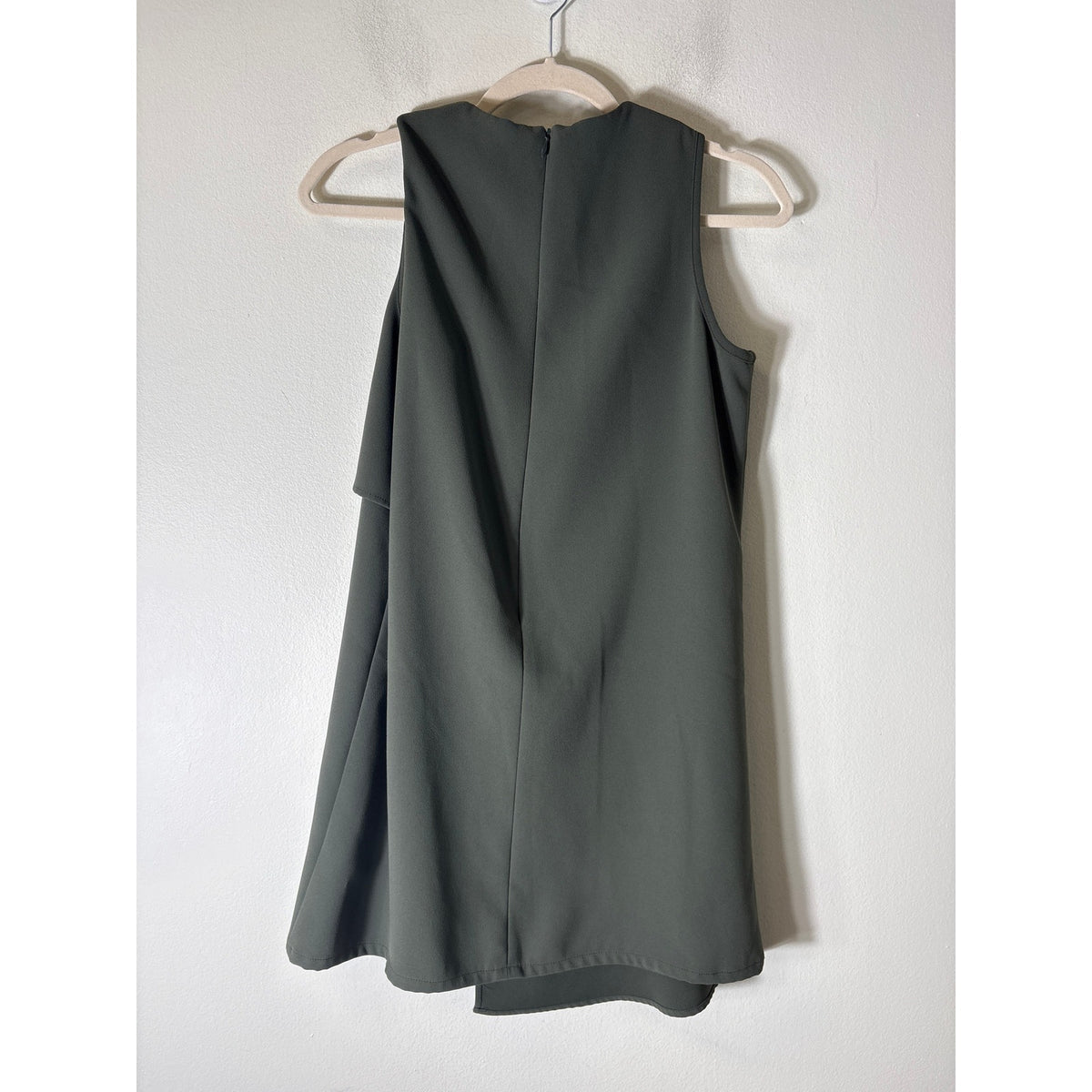 Fifteen Twenty Green Layered Shift Dress Sz S