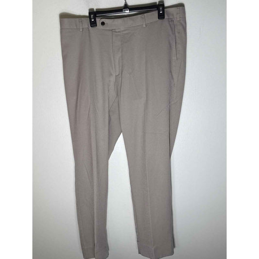 Men's Peter Millar Crown Sport Light Gray Performance Pants Sz 40x34
