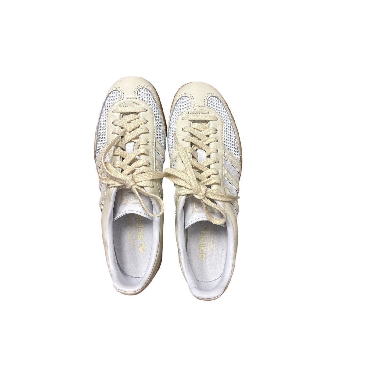 NWOB Adidas White/Cream Tennis Shoes Sz 8