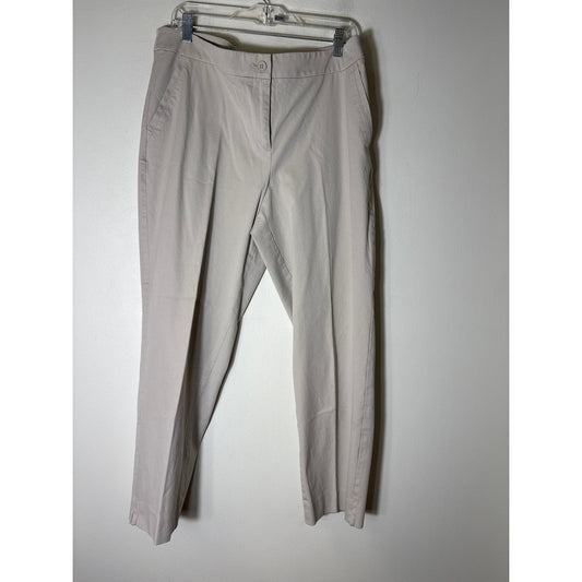 Talbots Curby Stone Pants Sz 16