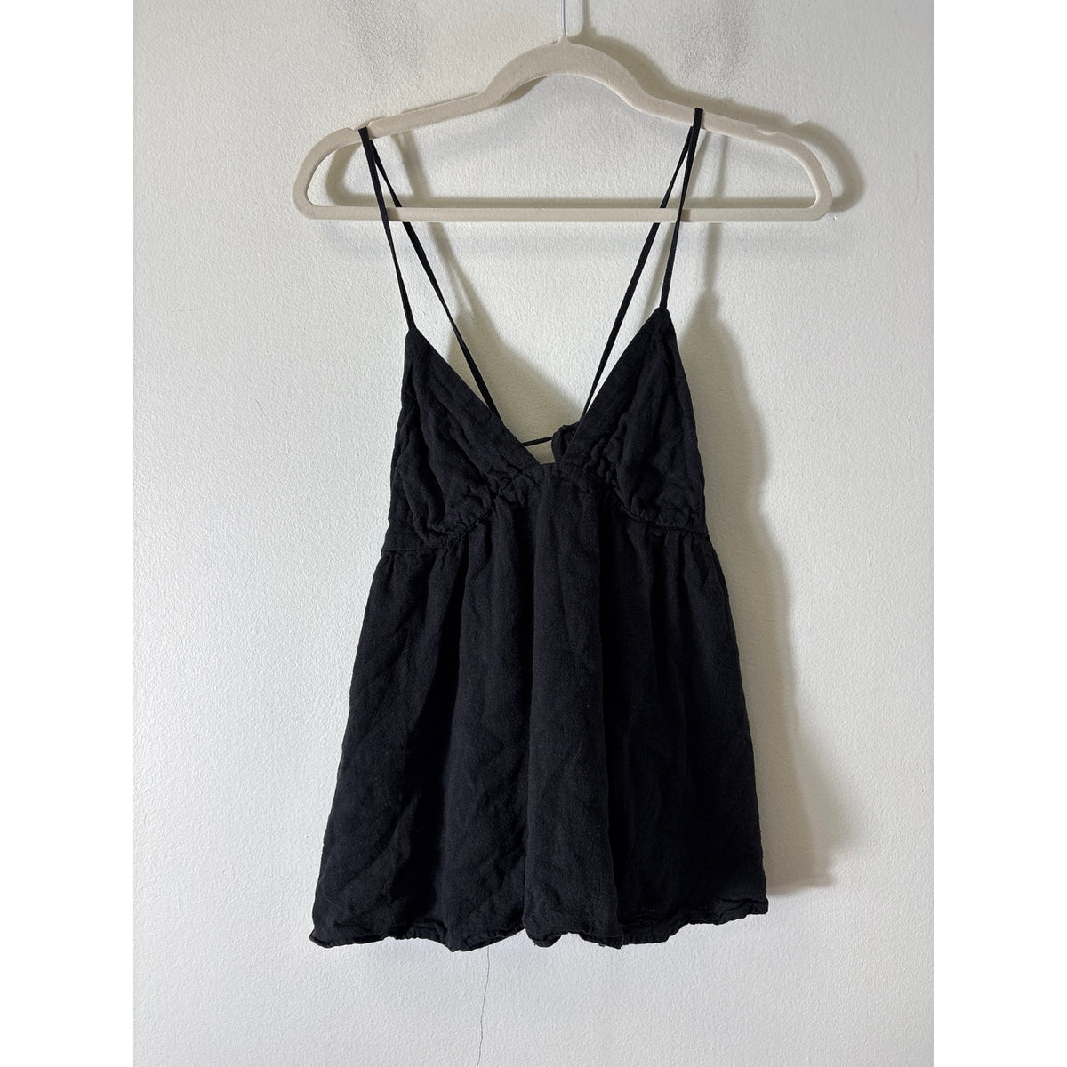 Free-est Black Top and Pants Set Sz M